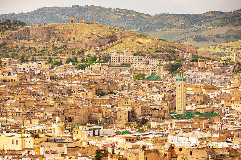 Fez Medina Fes，摩洛哥，非洲